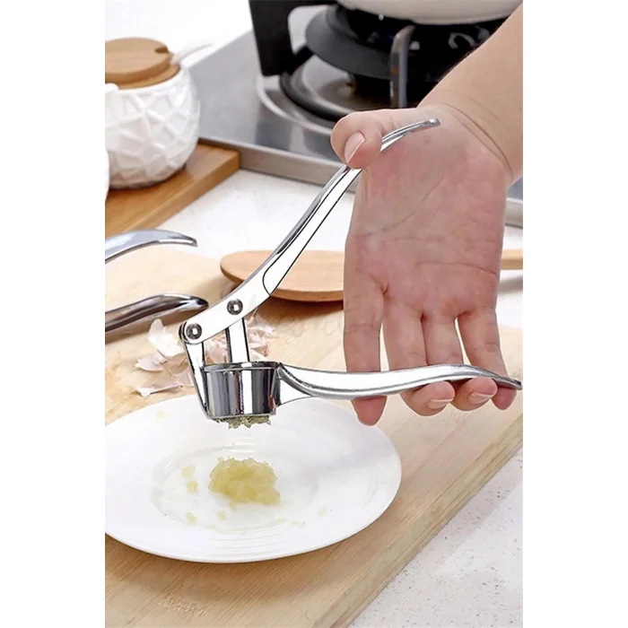 LuxeSteel Premium Sarımsak Ezici – Hem Şıklık Hem Performans