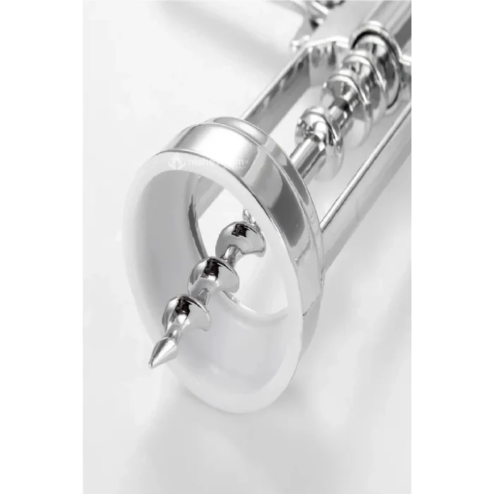 Lüks Krom Şarap Açacağı - Profesyonel Tirbuşon Seti