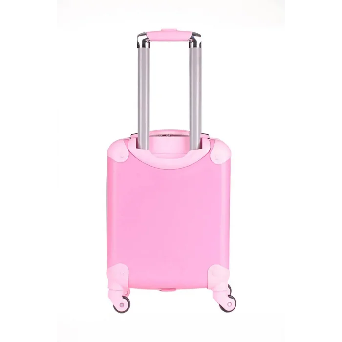 Premium Pembe ABS Çocuk Valizi