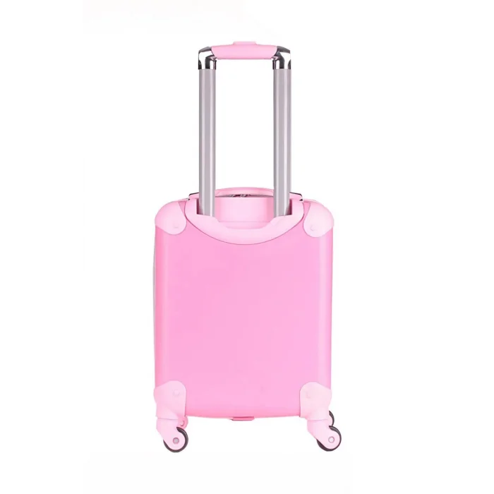 Lüks Kız Çocuk Valizi – Pembe ABS Seyahat Çantası