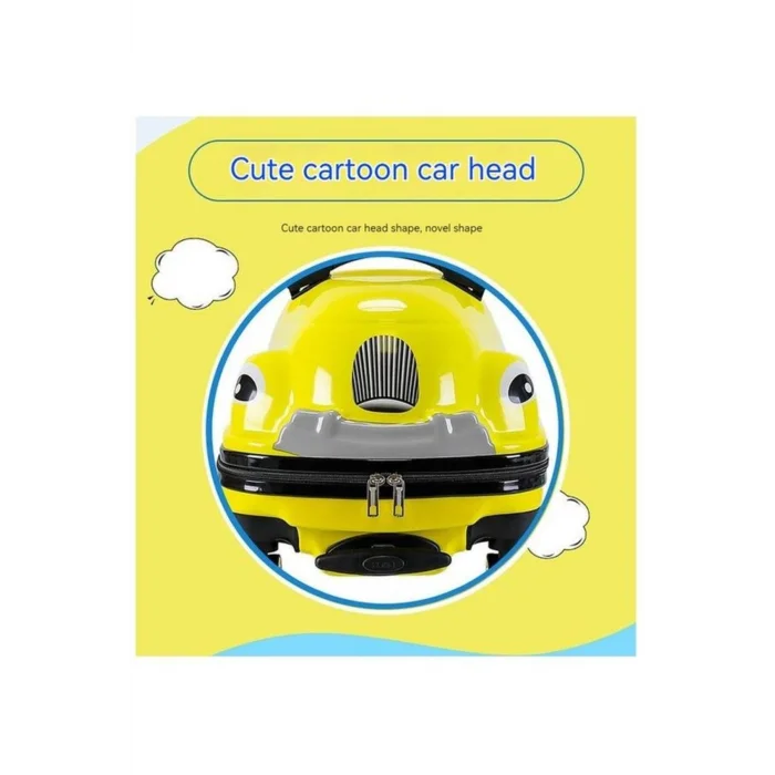 Lüks Kırmızı ABS Sürdürülebilir Çocuk Valizi – Hafif ve Dayanıklı Tasarım