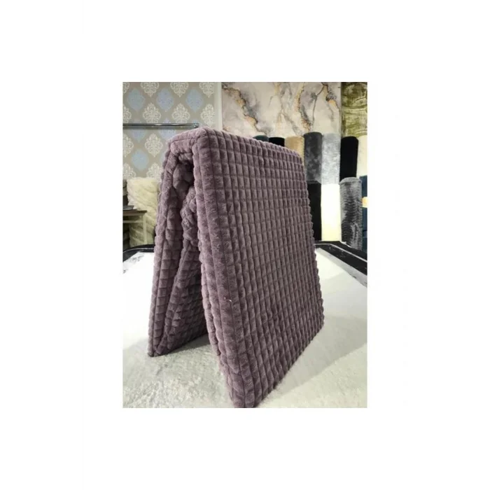 Merinos Premium Çift Kişilik Piramit Soft Battaniye