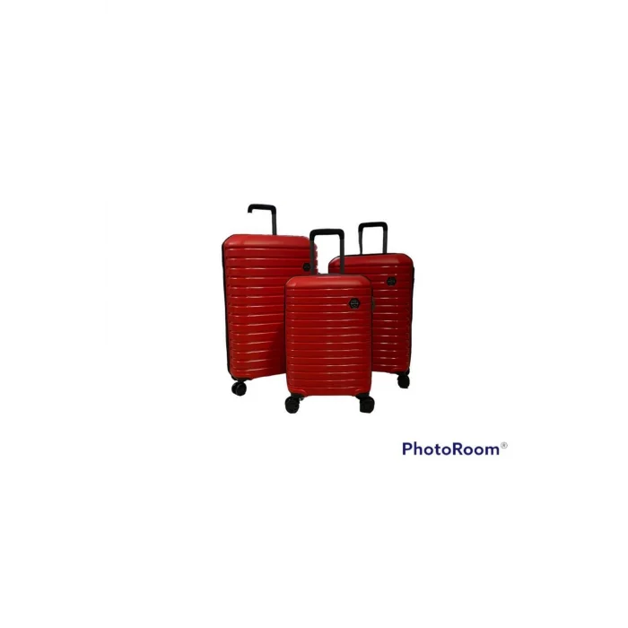 Premium 4 Tekerlekli Kırılmaz Şifreli Bavul Set – Yerli Üretim Polo