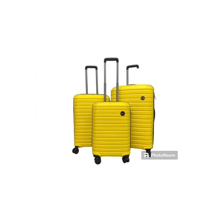 Premium 4 Tekerlekli Kırılmaz Valiz Set – Ultra Dayanıklı ABS Polo