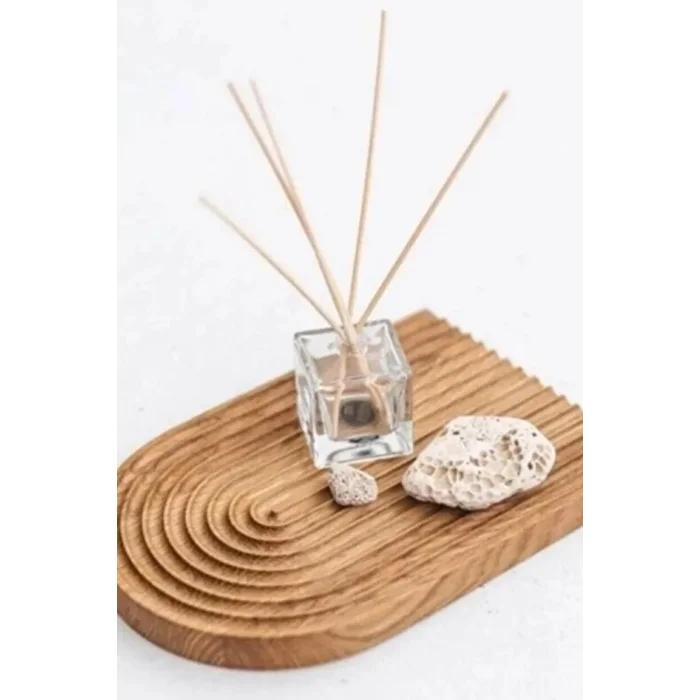 Gökkuşağı Premium Sunum Tahtası – 30x18 cm Açık Kahve