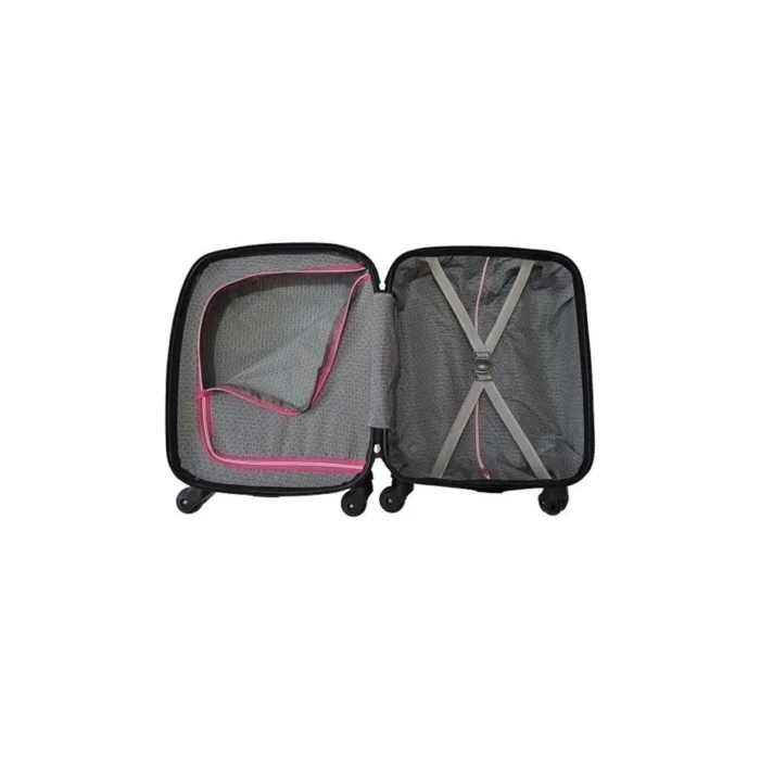 Lüks ABS Siyah Çocuk Valizi – 360° Tekerlekli Şıklık