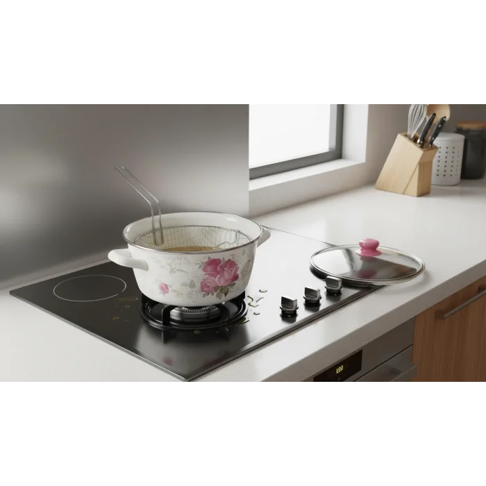 Torino Premium Emaye Kızartma Tencere 22 cm