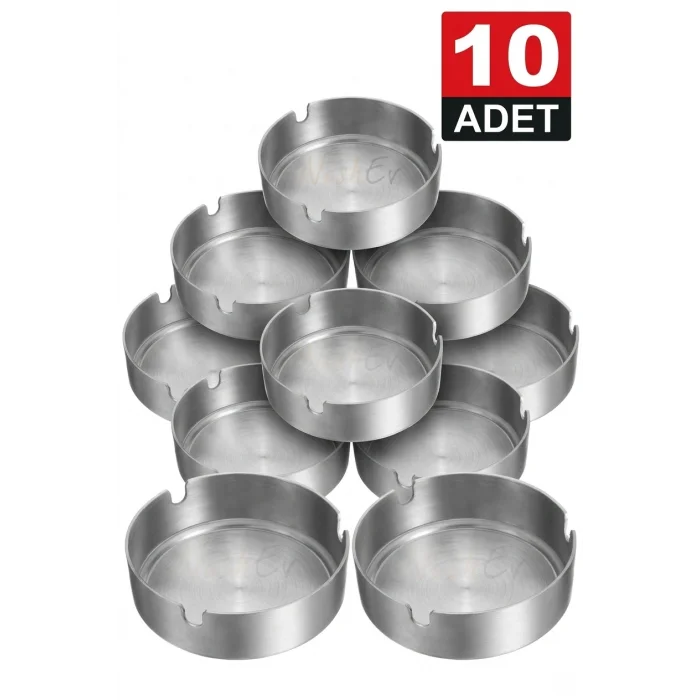 10 adet Krom Küllük Seti 10cm Otel -Restaurant- Cafe