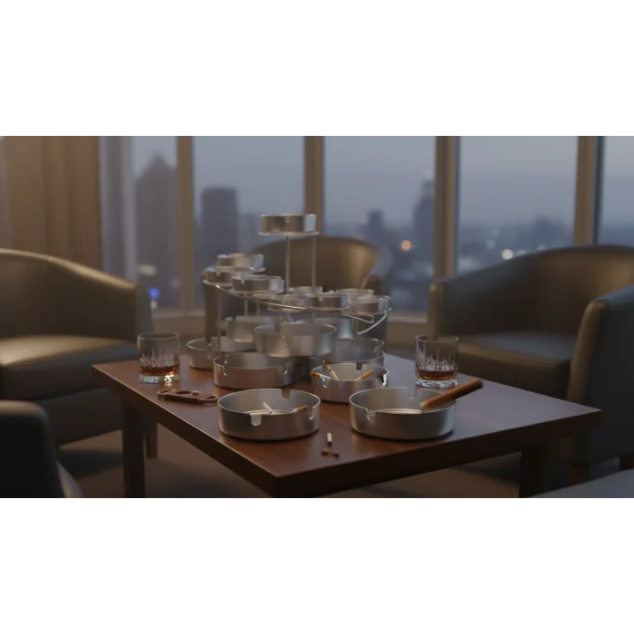 25 adet Krom Küllük Seti 10cm Otel -Restaurant- Cafe