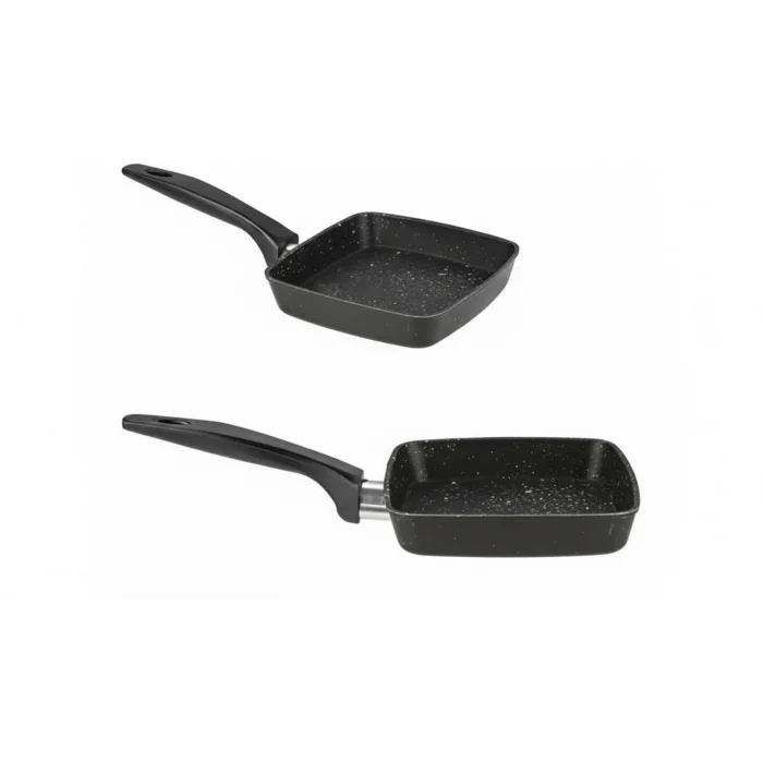 Döküm Kare Mini Sos Tavası 12 cm