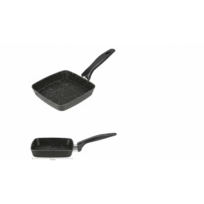 Döküm Kare Mini Sos Tavası 12 cm