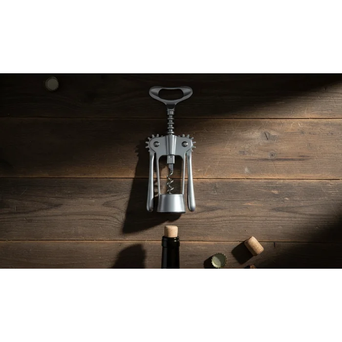 Çelik Professional Krom Tirbuşon Metal-Döküm-otel -restaurant-cafe