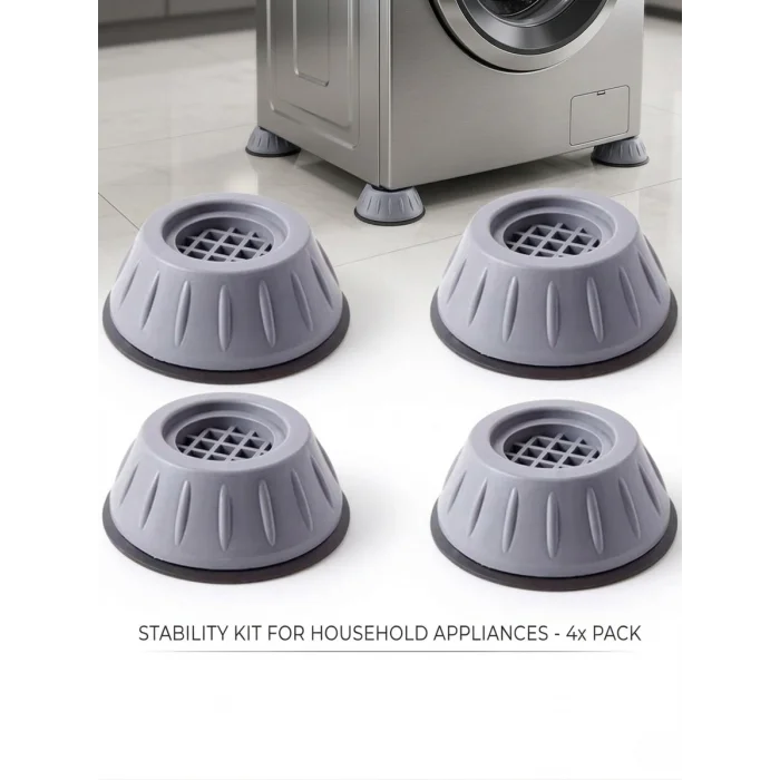 Çamaşır Makinesi Titreşim Ses Önleyici Ayak 4Lü Set