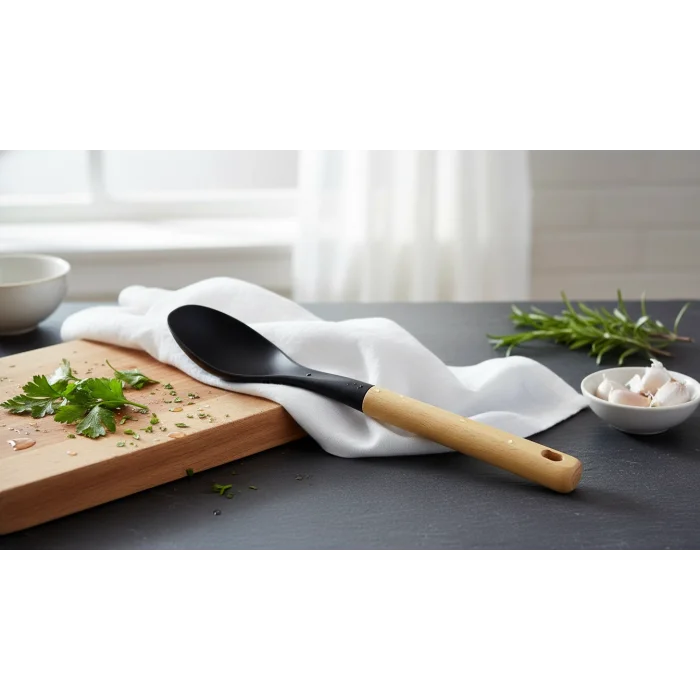 italyan tasarım Lüks Ahşap Kaşık – Şık ve Sağlıklı Mutfak Aleti