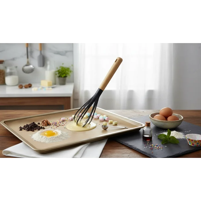 italyan tasarım Ahşap Çırpıcı - Minimalist Mutfak Aleti