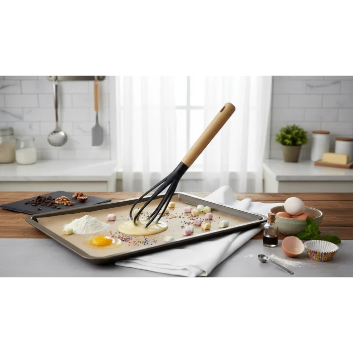 italyan tasarım Ahşap Çırpıcı - Minimalist Mutfak Aleti