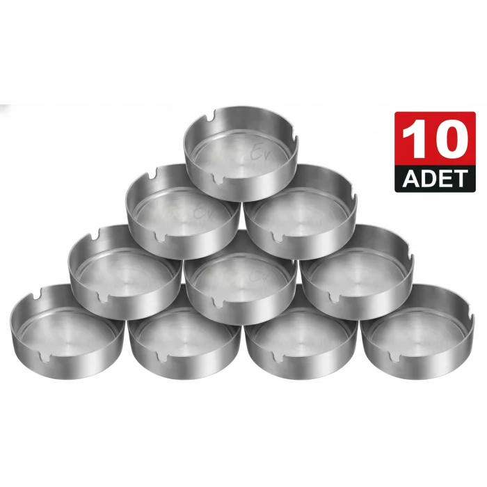 10 adet Krom Küllük Seti 10cm Otel -Restaurant- Cafe