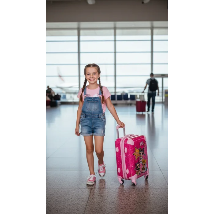 ABS L.O.L. Candy Girl Stars 4 Tekerlekli Çocuk Valizi – Şıklık ve Dayanıklılık