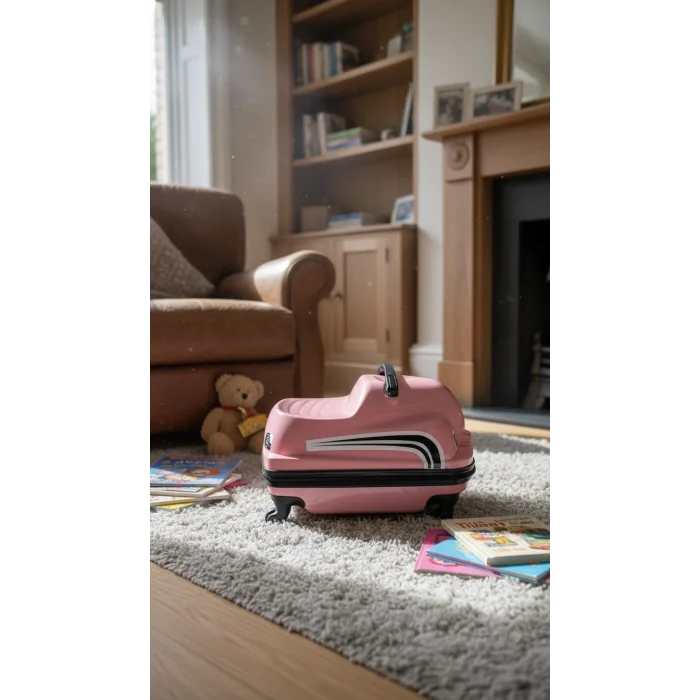 Abs Premium Çocuk Valizi – Açık Pembe Sürdürülebilir Şıklık