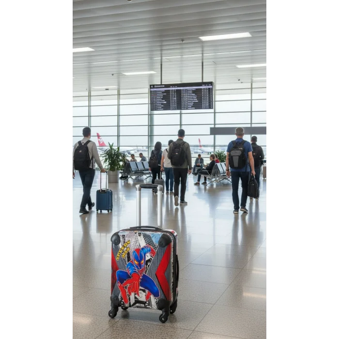 Erkek Çocuk Valizi Siyah