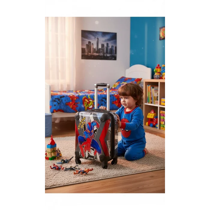 Erkek Çocuk Valizi Siyah