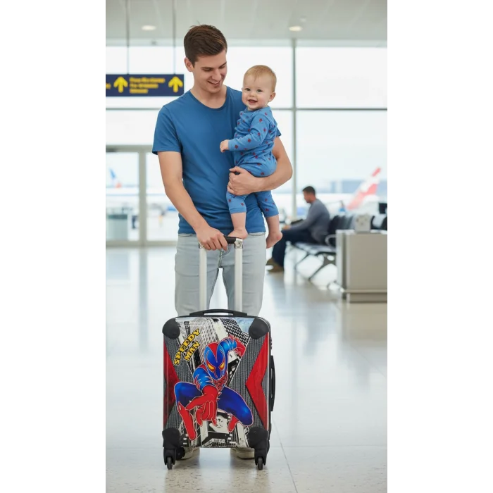 Erkek Çocuk Valizi Siyah