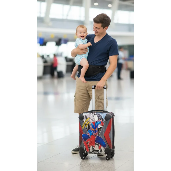 Erkek Çocuk Valizi Siyah