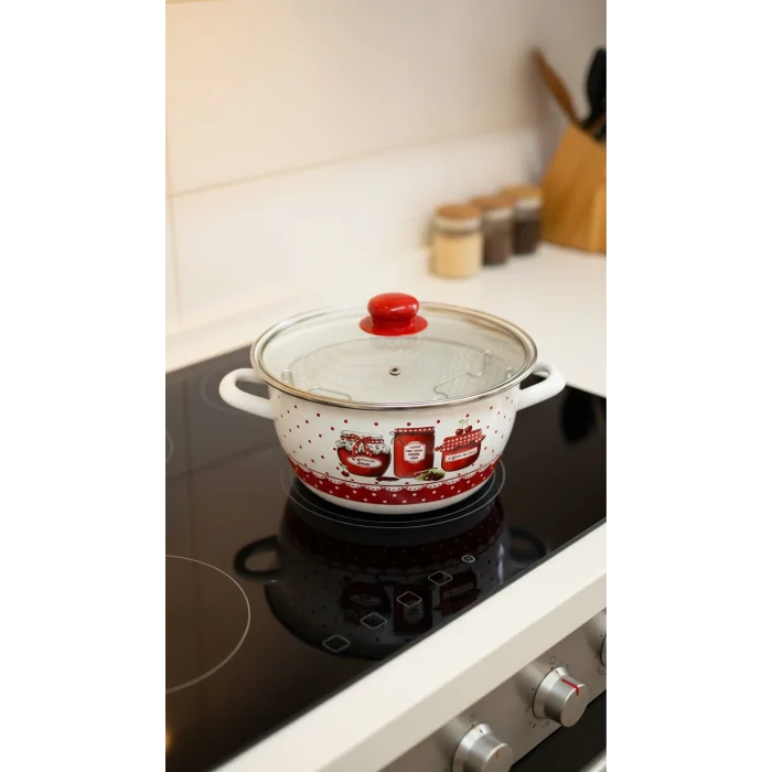 Torino Reçel Serisi Emaye Kızartma Tenceresi 22 cm