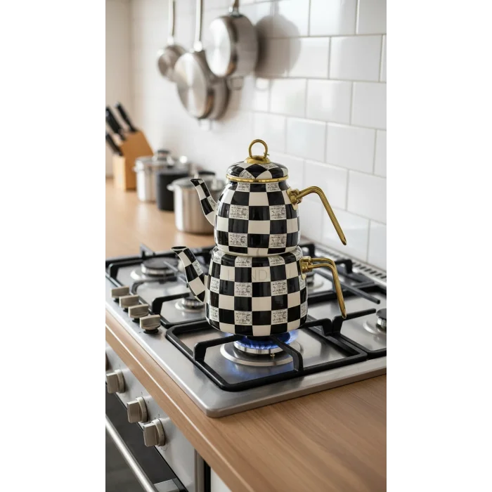 Elite Mermer Çaydanlık Seti – Özel Tasarım