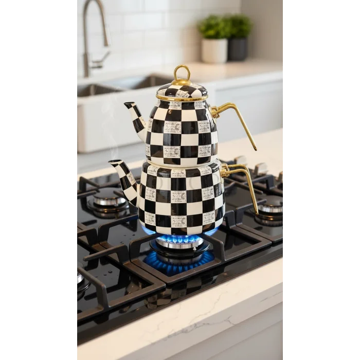 Elite Mermer Çaydanlık Seti – Özel Tasarım