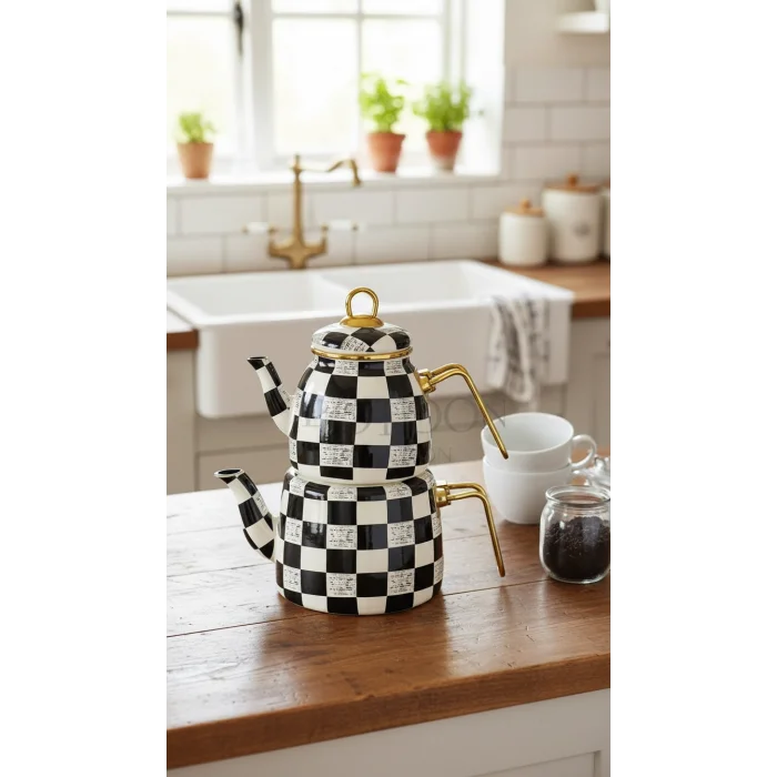 Elite Mermer Çaydanlık Seti – Özel Tasarım