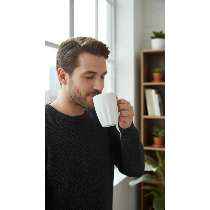 Kahve Dünyası Özel Tasarım Kupa Filtre Kahve Bardağı 250 ML