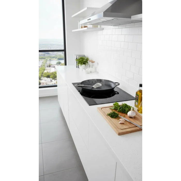 Hanımeli Granit Döküm 38 cm Çok Amaçlı Tava – Profesyonel Eşit Isı Dağılımı