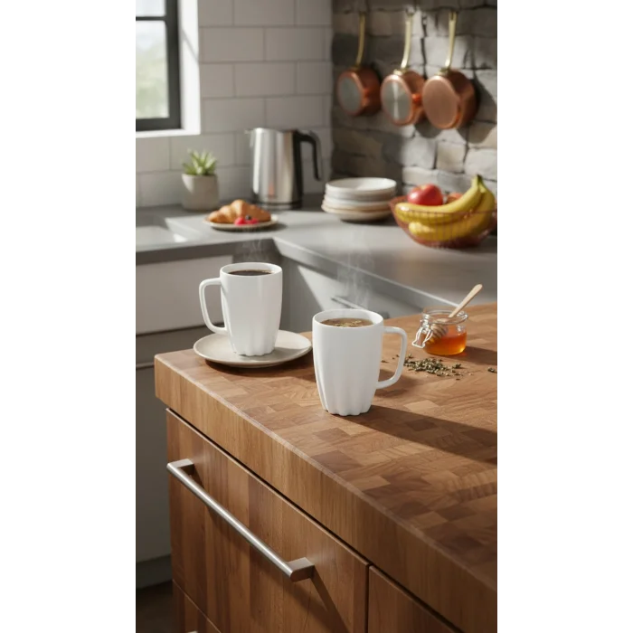 Kahve Dünyası Özel Tasarım Kupa Filtre Kahve Bardağı 250 ML 2-adet