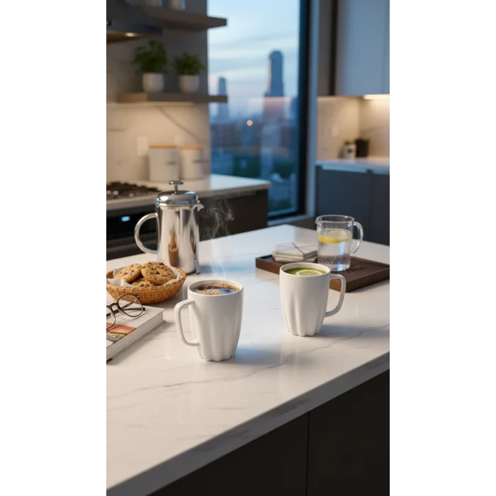 Kahve Dünyası Özel Tasarım Kupa Filtre Kahve Bardağı 250 ML 2-adet