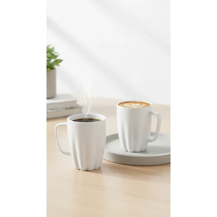 Kahve Dünyası Özel Tasarım Kupa Filtre Kahve Bardağı 250 ML 2-adet