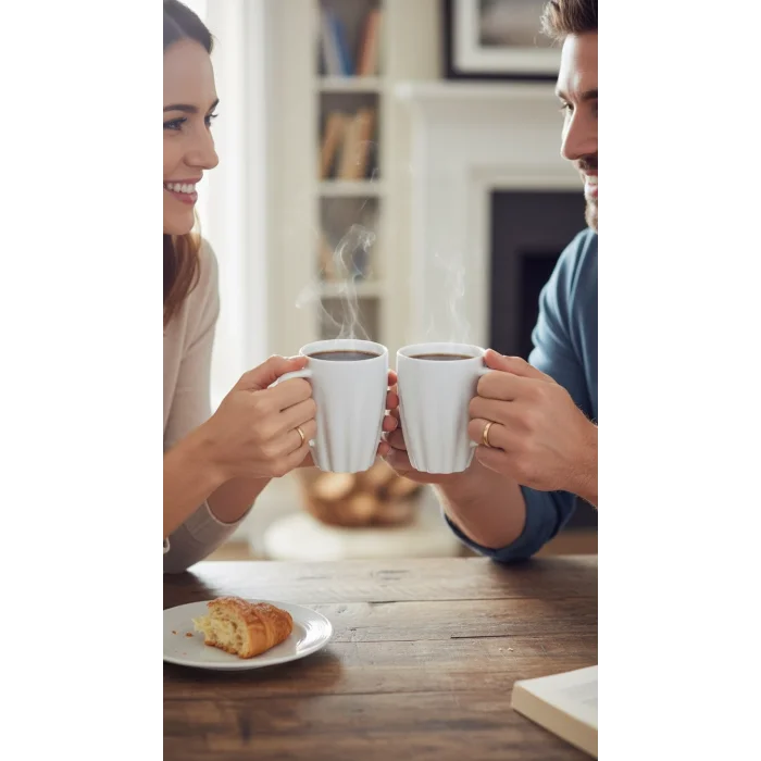 Kahve Dünyası Özel Tasarım Kupa Filtre Kahve Bardağı 250 ML 2-adet