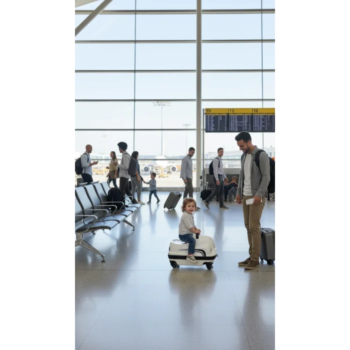 Eko-Style Çocuk Valizi – ABS Sürdürülebilir Çok Renkli