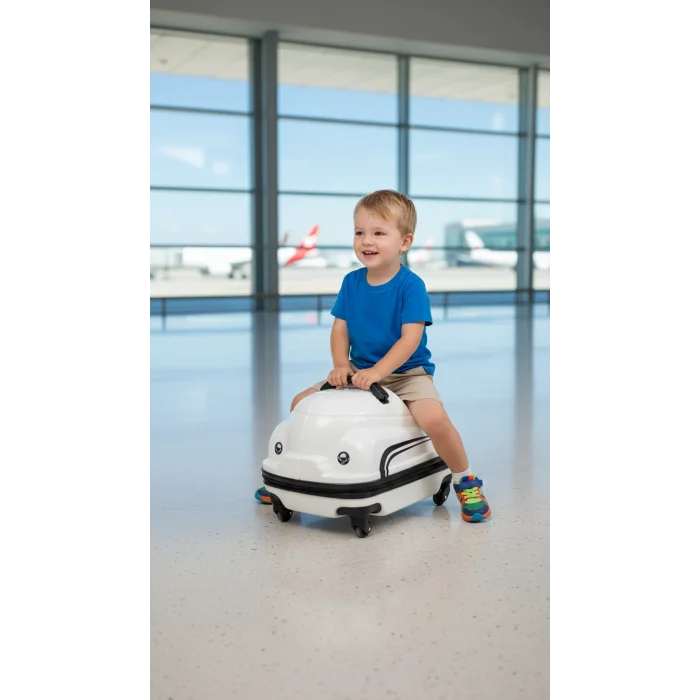 Eko-Style Çocuk Valizi – ABS Sürdürülebilir Çok Renkli