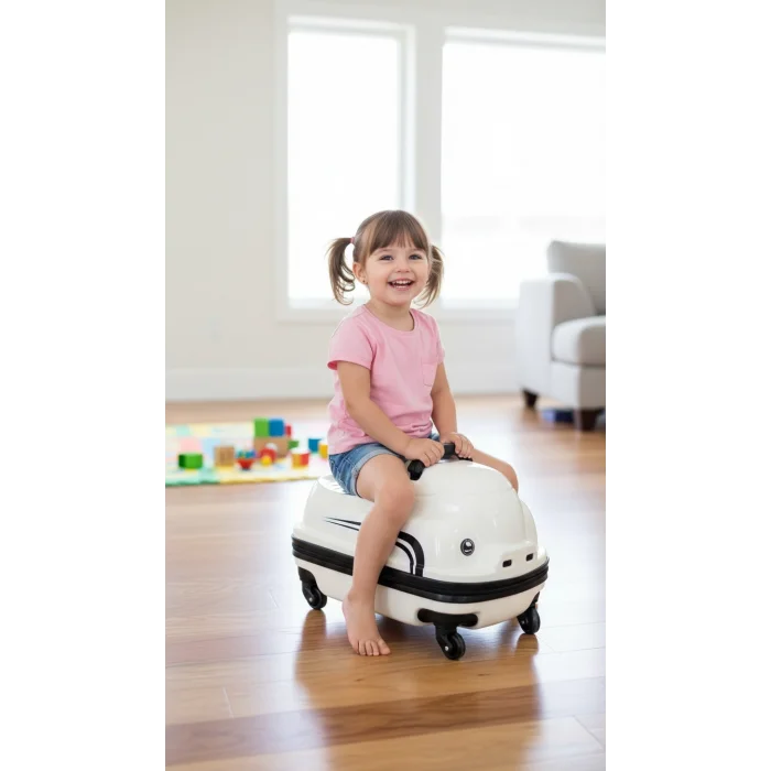 Eko-Style Çocuk Valizi – ABS Sürdürülebilir Çok Renkli