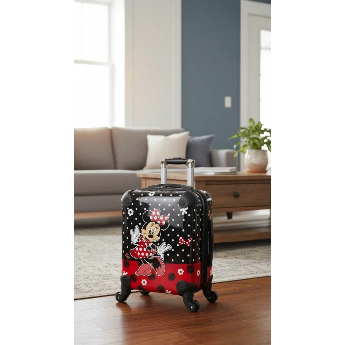 Luxe Kid Travel – ABS Kız Çocuk Valizi Siyah