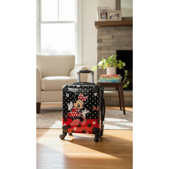 Luxe Kid Travel – ABS Kız Çocuk Valizi Siyah