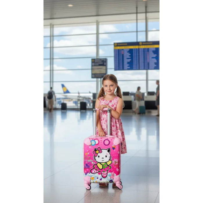 LuxePembe ABS Çocuk Valizi