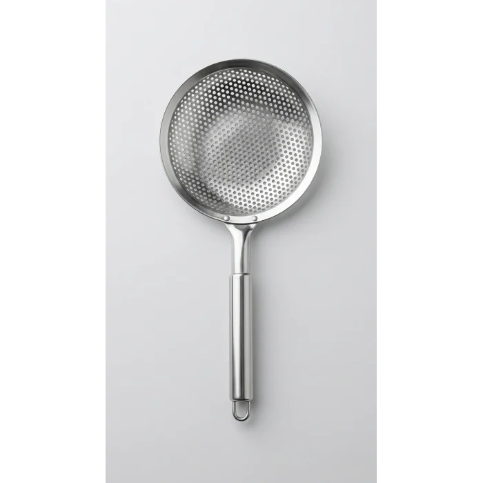 Premium Kalite Paslanmaz Çelik Kevgir - Çok Amaçlı Mutfak Süzgeci 14cm 32 cm