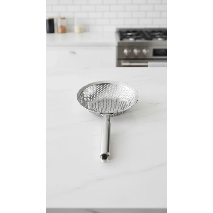 Premium Kalite Paslanmaz Çelik Kevgir - Çok Amaçlı Mutfak Süzgeci 14cm 32 cm