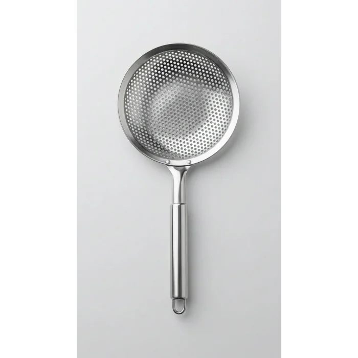 Premium Kalite Paslanmaz Çelik Kevgir - Çok Amaçlı Mutfak Süzgeci 16cm 34cm