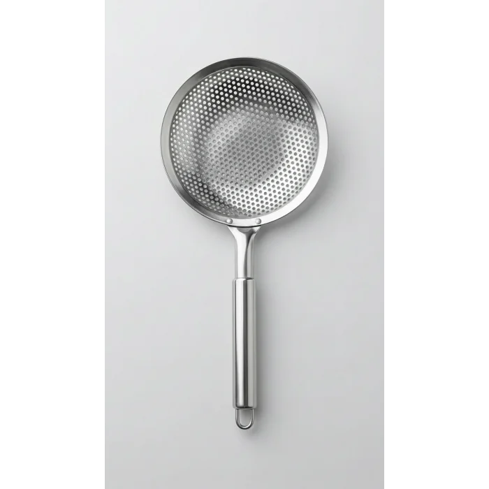 Premium Kalite Paslanmaz Çelik Kevgir - Çok Amaçlı Mutfak Süzgeci 16cm 34cm