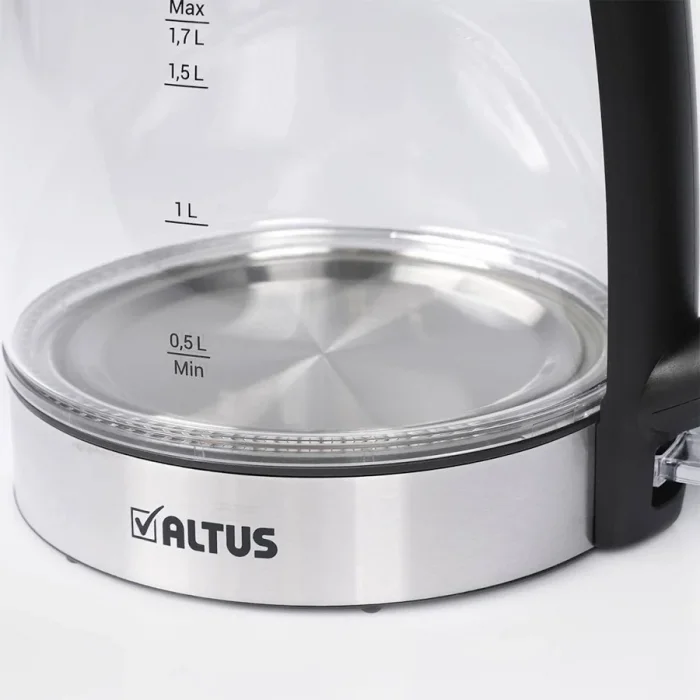 Altus Al 4064 C Kettle 1,7 lt Cam Malzeme ile Hızlı Isıtma ve Güvenli Kullanım