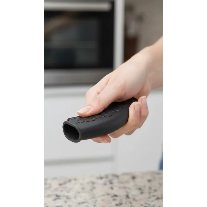 Premium 5 Çift Yanmaz Silikon Tencere Tutucu Set – Isı Yalıtımlı, Kaydırmaz Tasarım