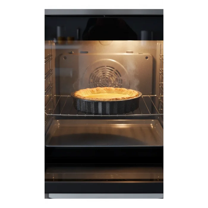 Hanımeli Premium 28cm Siyah Döküm Kek & Turta Kalıbı